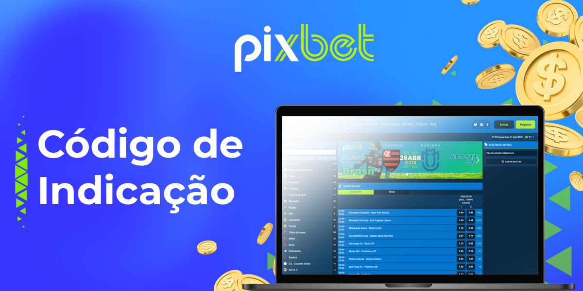 Como os usuários brasileiros podem usar códigos de referência no Pixbet  